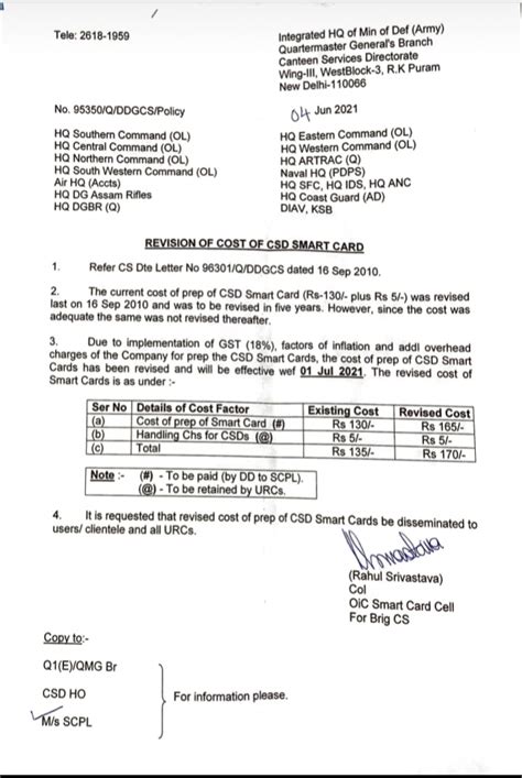 csd canteens dependent card